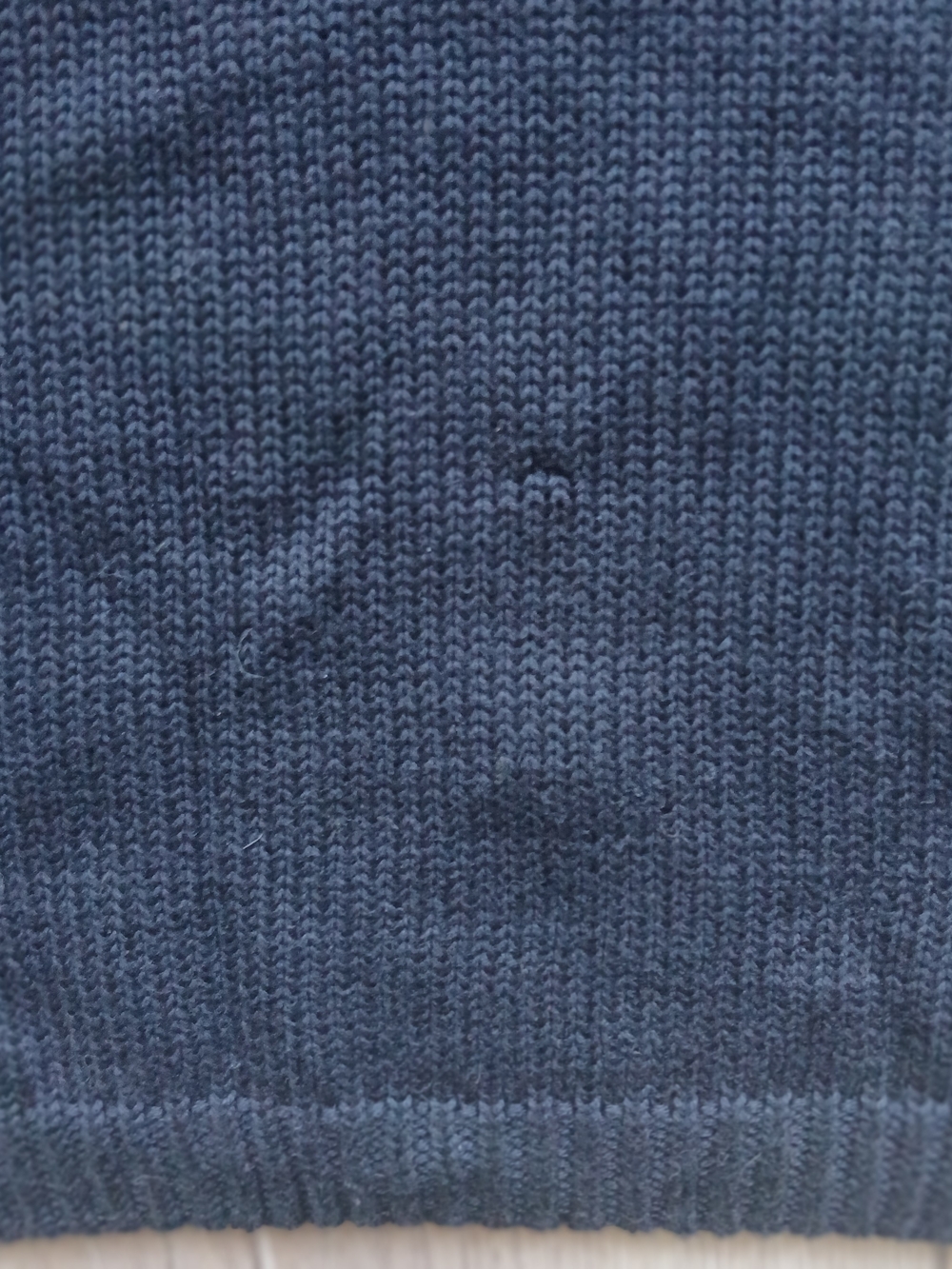 Lily Morgan Black Textured Knit Sweater Women Size M 3/4 Sleeve Crew Neck Casual - Picture 8 of 8